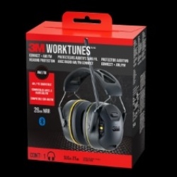 3M 7100330301 - 3M™ WorkTunes™ Connect + AM/FM Wireless Hearing Protector with Bluetooth® Technology, 90572-DC, 3/Case