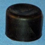 ABB 080CP-N PROT BOOT BLACK P/BUTT FL.