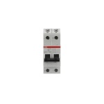 ABB S202MUC-C1 Miniature Circuit Breaker - MCB S200MUC 2P C 1A AC/DC