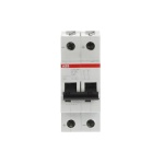 ABB S202MUC-K1 Miniature Circuit Breaker - MCB S200MUC 2P K 1A AC/DC