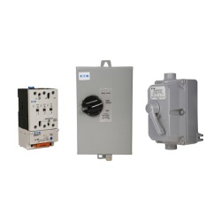 Eaton 6702ED670-2 NEMA starter, 20 A/30 A, With switch, 7.5 HP/15 HP