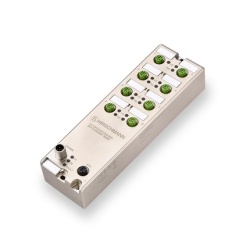 Hirschmann 942151001 OCTOPUS 8TX PoE-EEC - Unmanged IP67 PoE-Switch, 8 ports, supply voltage 24 VDC, train approvals