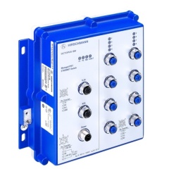 Hirschmann 943931001 OCTOPUS 8M - Managed IP67 Switch, 8 ports, supply voltage 24 VDC, Software L2P