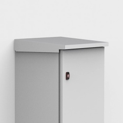 Hoffman ARF06021R5 Rain Hood, ARF, 60x600x210mm, Light Gray, Mild Steel