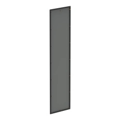 Hoffman AU7218FEP Universal Free-Stand Flat End Plate, 72.13x18.11, Gray, Steel