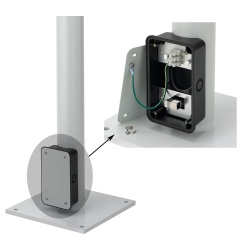 Hoffman FLOORPOST Floorpost with Juntion Box