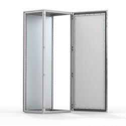 Hoffman MCS20045R5 Modular Single Door, MCS, 2000x400x500mm, Light Gray, Mild Steel
