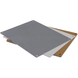 Hoffman MP1816N VJ Mounting Plate - 18" x 16" x 0.3" (HxWxD), Nonmetallic, Brown