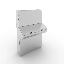 Hoffman MPCS101 Stainless Steel Enclosure - 19.7" x 39.4" x 19.4" (HxWxD)