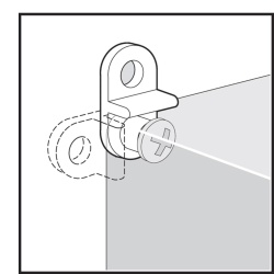 Hoffman QEMFK QLine E Mounting Bracket Kit, 30x15x10mm, Light Gray, Polycarbonate