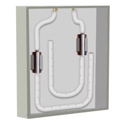 Hoffman VADK124X Vortex Coolers VA Series Air Ducting Cold Air Ducting Kit