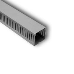 Iboco T1E1040G Gray Duct White Narrow Finger 1"W x 4"H