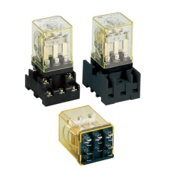 IDEC RR2P-D-DC6V - RR Series Power Relay, 10 Amp, 6 VDC, DPDT