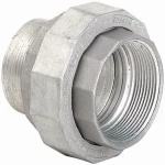 Killark UNY0-EX - UN Series - Iron ATEX And IECEx Certified Union - Male/Female - Hub Size 4 Inch