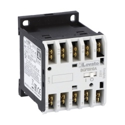 Lovato 11BGF0901A23060 IEC Contactor - Three Pole, 9 Amp, 230 VAC