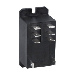 Lovato HR802CD012 Industrial power relay with ATEX certificate, 12VDC, 30A (3A NC), 2 C/O contacts