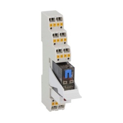 Lovato HRA502CD024K5 Assembled miniature relay, 24VDC, 8A, 2C/O contact