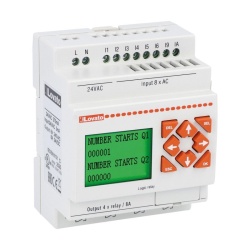 Lovato LVMP30A024 Start-up priority change relay for 3 or 4 motors, modular version. Auxiliary supply voltage 24VAC