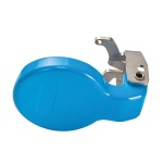 Meltric 61-3A226-T316 PLUG CAP SPRING-LOADED METAL BLUE SIZE 2
