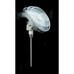 Omega J-0-100C-21/2-1/2 Tilt Adjustable Thermometer