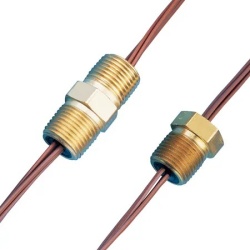 Omega PFT2NPT-4E Vacuum/Pressure Feedthrough for Sealing Wire & Cable