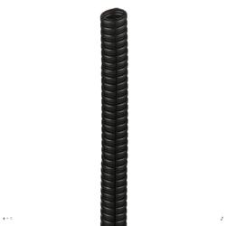 Panduit CLT100PUV-0 Corr. Loom Tubing, 1"x2329', UV Resistant Black