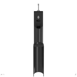 Panduit StrongHold™ JP4SBC87-X20 J-Hook, 0.75", Black, PA 6.6/Metal, Screw-On Clamp, 4"