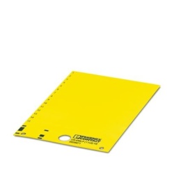 US-EMLP (11X9) YE Phoenix Contact 0828871 yellow Card Unlabeled Plastic label