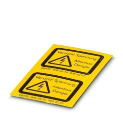 Phoenix Contact 1004513 Warning label WS-2K
