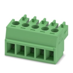 Phoenix Contact 1803604 MC 1,5/ 5-ST-3,81 ,Copper Alloy,PA,I Printed-circuit board connector