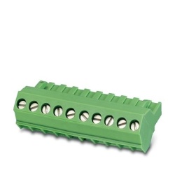 Phoenix Contact SMSTB 2,5/24-ST-5,08 BK BD1-24 - PCB connector, 24 Positions, 5.08 mm, 320 VAC, 12 Amp, Cu alloy - 1910995