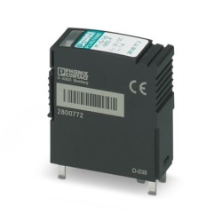Phoenix Contact 2800772 Surge protection plug PT-IQ-1X2-24DC-P