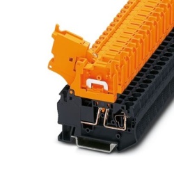 ST 4-HEDI Phoenix Contact 3035140 black/orange Disconnect Terminal Block