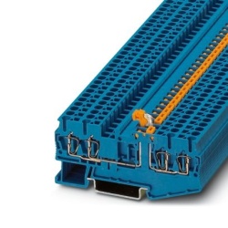 ST 2,5-QUATTRO-MT BU Phoenix Contact 3037834 blue Disconnect Terminal Block
