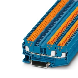 QTC 1,5-TWIN BU Phoenix Contact 3205051 blue Multi-conductor Terminal Block