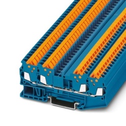QTC 1,5-QUATTRO BU Phoenix Contact 3205080 blue Multi-conductor Terminal Block