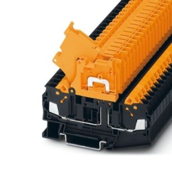 QTC 2,5-HEDI Phoenix Contact 3206678 black/orange Disconnect Terminal Block