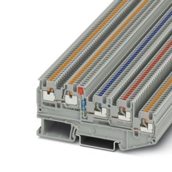PTIO 1,5/S/4-LED 24 RD Phoenix Contact 3244517 Sensor/actuator Terminal Block - PTIO 1,5/S/4-LED 24 RD