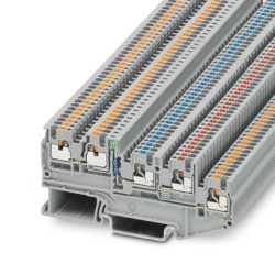PTIO 1,5/S/4-LED 24 GN Phoenix Contact 3244520 Sensor/actuator Terminal Block - PTIO 1,5/S/4-LED 24 GN