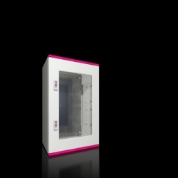 Rittal 1454000 AX Fiberglass-Reinforced Polyester enclosure with viewing window
