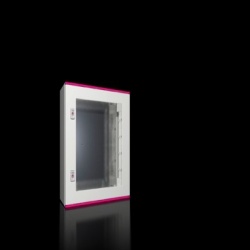Rittal 1467000 AX Fiberglass-Reinforced Polyester enclosure with viewing window