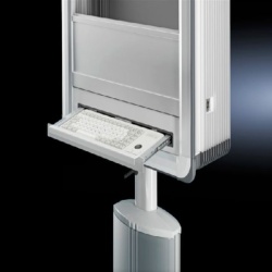 Rittal 6002130 Keyboard, pull-out with integral trackball