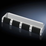 Rittal 7256035 Fibre-optic cable management panel, 1 U 482.6 mm (19")