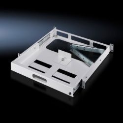 Rittal 7281200 Keyboard drawer 1 U for two 482.6 mm (19") mounting levels