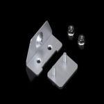 Rittal 8660096 Optional trim panel attachment for VX For trim panel with brush strip, vented trim panel