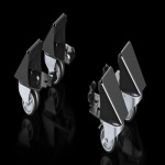 Rittal 8660110 Transport castors for base/plinth system VX, sheet steel
