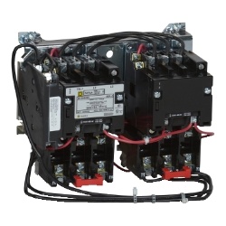 Schneider Electric 8810SCO3V02S Two Speed Starter, Size 1, 3-Pole, Melting Alloy OLR, Open, 120/110V 60/50Hz