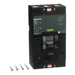 Schneider Electric LAL36350MB FA/LA LA Frame MOLDED CASE CIRCUIT BREAKER, 600VAC/250VDC, 350A,3P, SHORT HANDLE