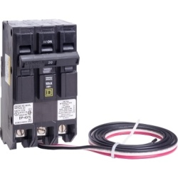 Schneider Electric QO320PL5392 - QO Miniature circuit-breaker, 20 Amp, Three Pole, 10 kA, 120/240 VAC