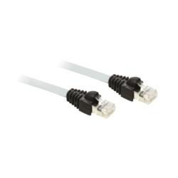 Schneider Electric VW3A8306R03 - cable for Modbus serial link, Zelio logic, 2 x RJ45, cable 0.3m